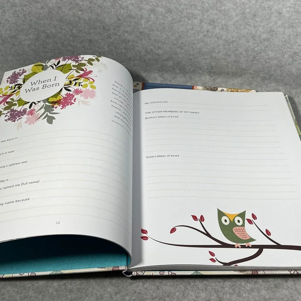 Grandparent Journal Set Memories Keepsake Life History Family Tree Genealogy New